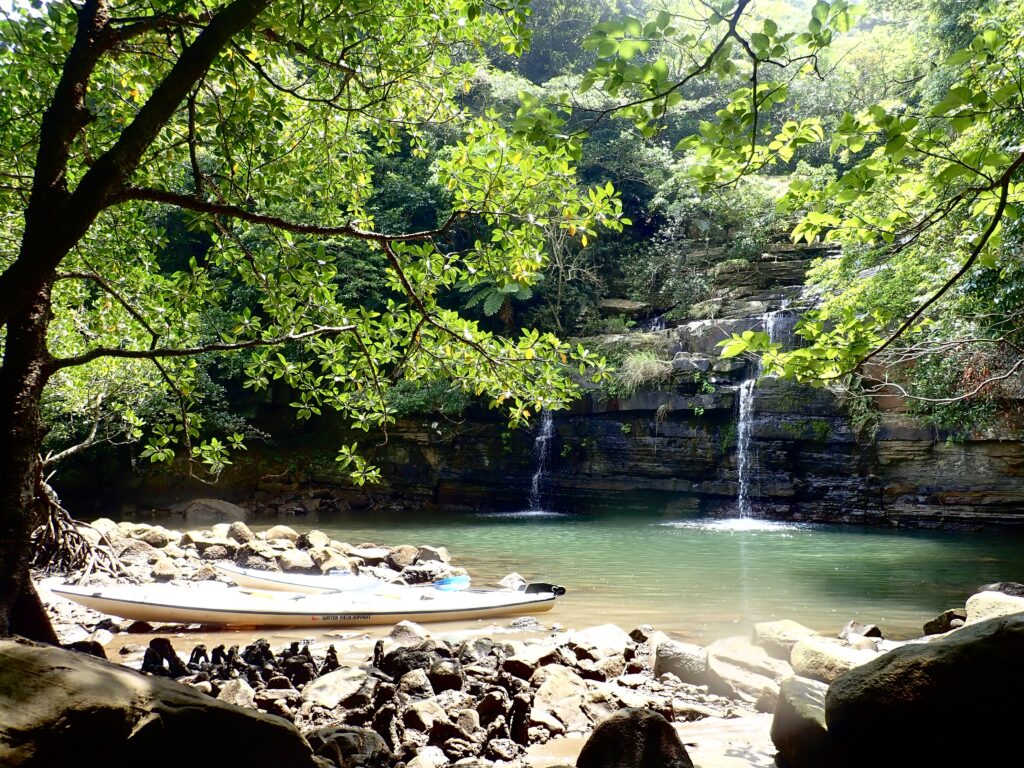 미즈오치 폭포 오키나와 이리오모테 섬 Mizuochi Falls iriomote