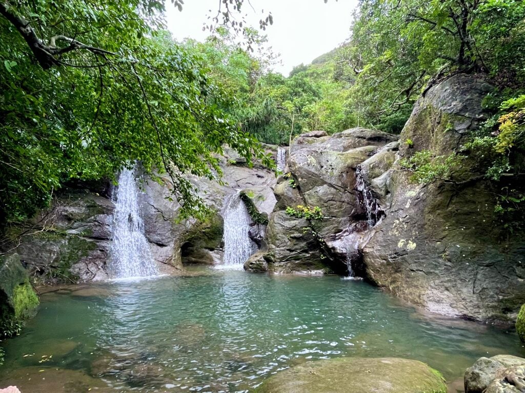 マヤロックの滝 MayaRock falls iriomote island 西表島