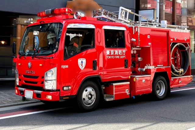 Tokyo Fire Department fire engine 도쿄 소방청 소방차