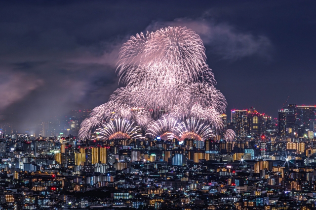 なにわ淀川花火大会 Naniwa Yodogawa Fireworks Festival