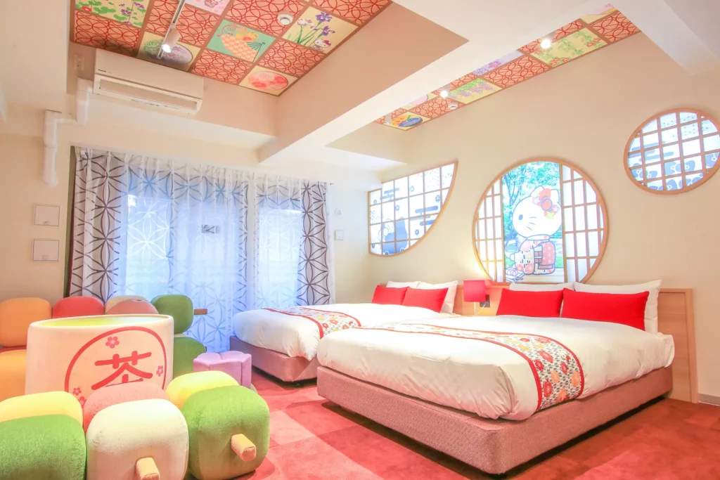 교토 헬로키티룸 KYOTO HELLO KITTY ROOM HOTEL