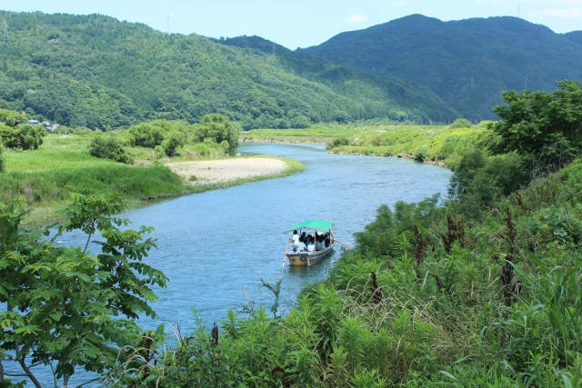 京都保津河漂流 京都保津河漂流