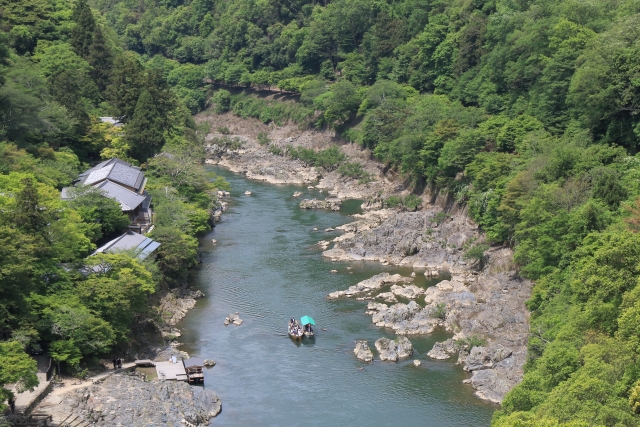 Hozu River rafting kyoto 京都 保津川下り