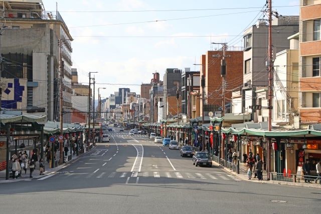 四条通り 京都 
Shijo Street Kyoto