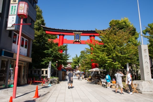 토미오카 하치만구 신사 Tomioka Hachimangu Shrine