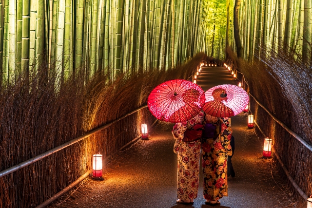 Kyoto arashiyama bamboo forest