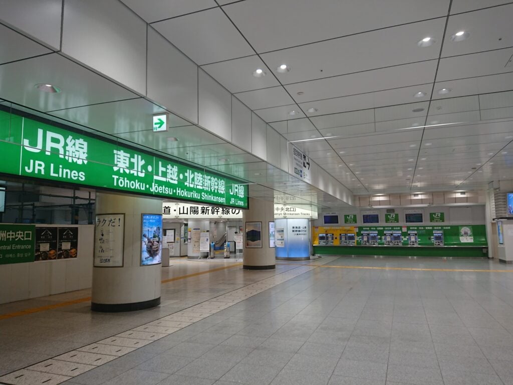 東海道和東北新幹線檢票口