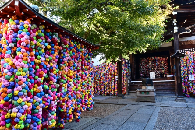 八坂庚申堂 京都 Yasaka Koshindo Kyoto くくり猿