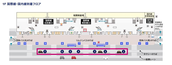 第一航廈計程車停靠處