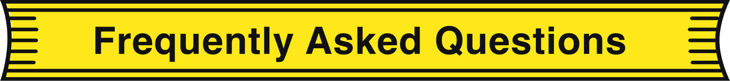 Frequently Asked Questions